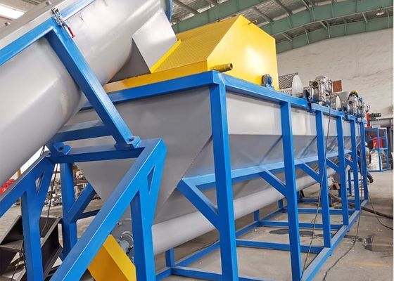 재활용 기계 1500년 kg/H를 씻는 폐기물 HDPE ＬＤＰＥ PP 폴리에틸렌필름 플라스틱