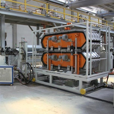 ASA PMMA PVC 프로파일 압출 기계 물결모양의 지붕 플라스틱 프로파일 압출 기계