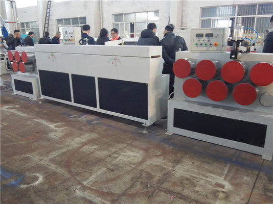 생산 기계를 밀어내는 밴드를 끈으로 묶는 1 호스 압출기 플라스틱 PET에서 2